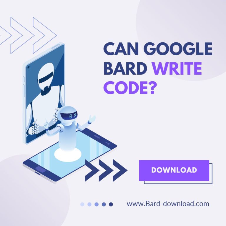 can google bard write code